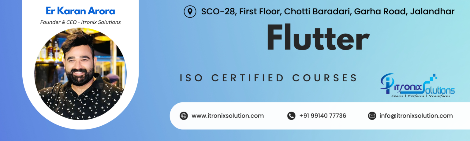 Best Flutter Course Training in Jalandhar