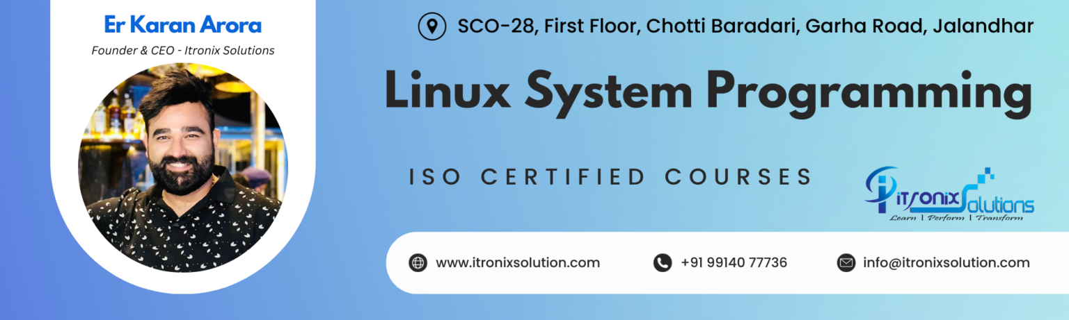 Best Linux Sysytem Programming Course Training in Jalandhar