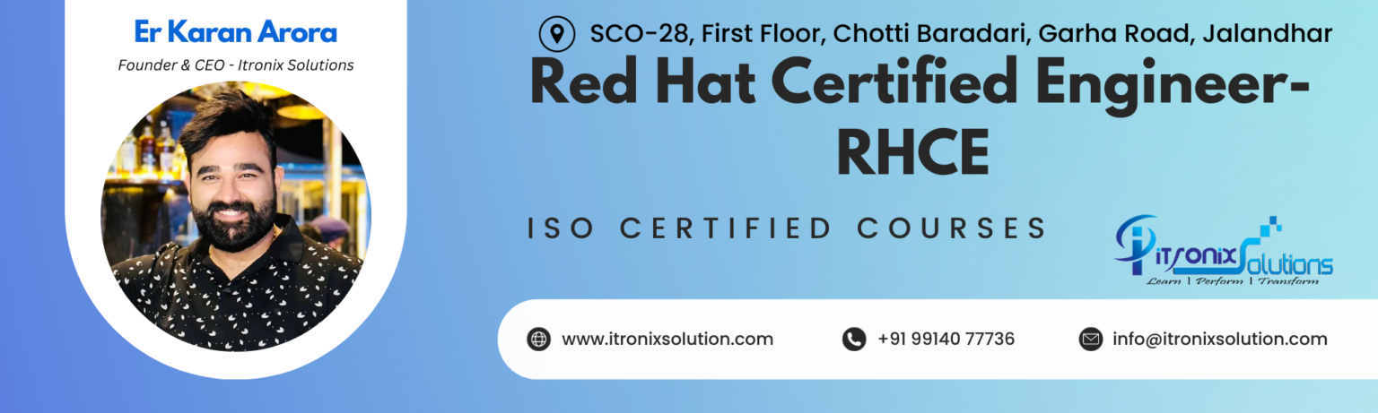 Best Red Hat Certified Engineer Course Training in Jalandhar